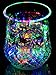 Liquid Activated Multicolor LED Glasses ~ Fun Light Up Drinking Tumblers - 6 oz.