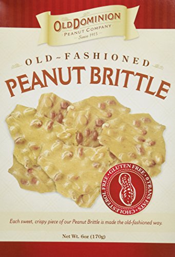 Old Dominion Peanut Company Old Fashioned Peanut Brittle 6 oz Pack of 1