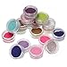 Youngman Nail Art Decor 3D Velvet Flocking Powder 12 Colors (Random Color Collection))