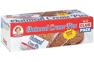 Little Debbie Oatmeal Creme Pies, 31.8 Ounce (1 Big Box)