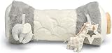 Mamas & Papas Tummy Time Roll Interactive Soft Baby Pillow Grey view 1