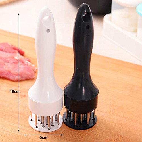Youthlife Puscard Profession Meat Tenderizer Needle With Stainless Steel Kitchen Tools (black)