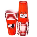 Duff Beer 20 Pack Disposable Cups