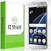 IQShield Full Body Skin Compatible with Samsung Galaxy S7 Edge + LiQuidSkin Clear (Full Coverage) Screen Protector HD and Anti-Bubble TPU Film