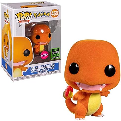 Pokemon - Charmander Flocked Pop! Vinyl 