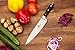 Japanese chef knife-Full Tang Unbroken Soufull kitchen knife -8 inch Gyutou knife-Ergonomic G10 Handle with Triple Riveted-Durable with Gift Box