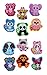 Ty Beanie Boos Die Cut Character Erasers, 2 x 2 Inches Each, Pack of 6, Assortment Will Vary (816-3)