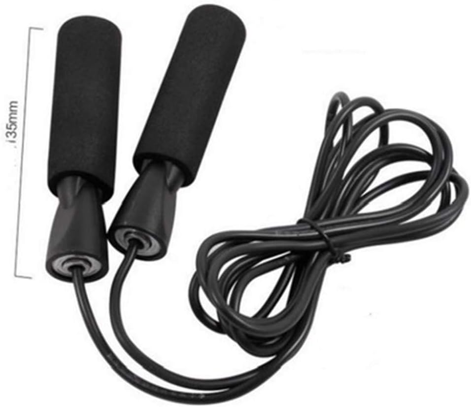 LLguz Fitness Speed Jump Rope - Adjustable Cotton Skipping Rope Exercise Equipment Aerobic Sport Tool for Indoor Gym Training