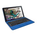 RCA Galileo 11.5" 32 GB Touchscreen Tablet Computer with Keyboard Case Quad-Core 1.3Ghz Processor 1GB Memory 32GB HDD Webcam Wifi Bluetooth Android 8.1 - Blue