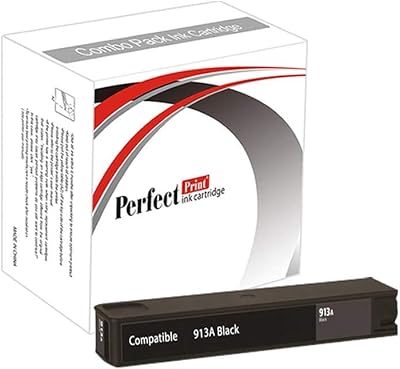 PP Compatible Ink Cartridge Black for HP PageWide 913A 570 577 452 477 MFP