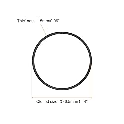 uxcell Piston Ring Set, 2Pcs 36.5mm x 1.5mm
