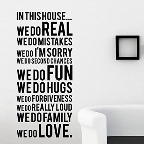 En Esta Casa We Do Amor Cita Pared Vinilo Decoracion Presupuesto
