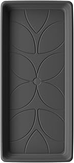 Emsa 518574 Untersetzer für Pflanztrog My City Garden 60 x 30 cm, zeitloser Untersetzer, 55 x 25 cm, frostfest, hohe UV-Beständigkeit, granit