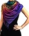 NYFASHION101 Elegant Colorful Paisley Soft Pashmina Scarf Shawl Wrap NBH1401Y - Rainbow 02