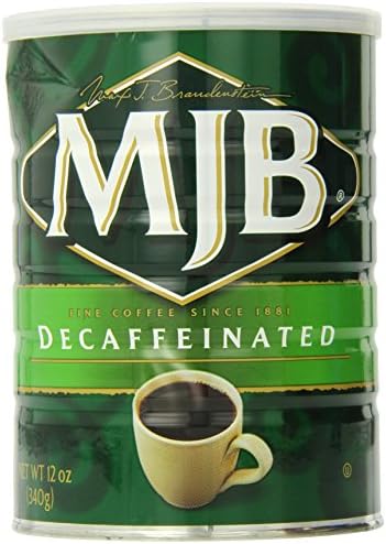MJB Coffee, Decaf Ground, 12 Ounce