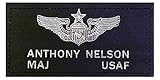 Major Anthony Nelson USAF Flight Badge for Halloween Costumes