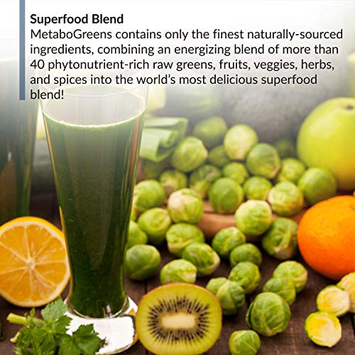 BioTrust MetaboGreens Superfood Powder, Super Greens Vegetable Powder