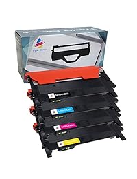 Triple mejor Conjunto de 4 cartuchos de tóner láser compatibles para SAMSUNG CLT-K406S C406S M406S Y406S Cartuchos de tóner
