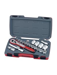 Herramientas Teng   Juego de dados de unidad de 1 2 pulgada 21 piezas