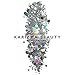 Platinum Biodegradable Chunky Glitter // Karizma Beauty Silver Bio Glitter Eco Glitter Face Glitter Festival Chunky 10g