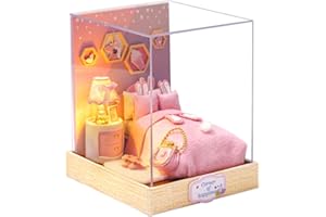 Flever Dollhouse Miniature DIY House Kit Creative Room with Furniture for Romantic Artwork Gift (Crushing Moment)