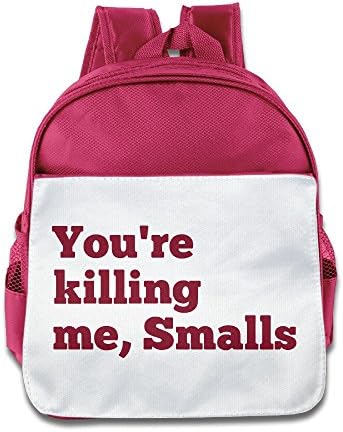 LINNA Funny You're Killing Me Smalls! Boys And Girls School Bag For 1-6 Years Old Pink