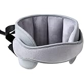 PandaEar Car Seat Toddler Head Support, Adjustable Baby Carseat Head Holder Strap for Car Seat Stroller, Soft Neck Relief Band for Kids Infants Comfortable Travel Sleep