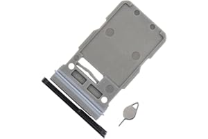 Replacement Single Sim Card Tray Compatible with Samsung Galaxy S21 Ultra 5G (SM-G998W) - Phantom Black