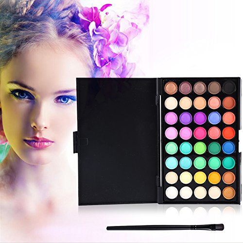 Eyeshadow Palette Matte Eye Shadow Makeup Kit Set Shimmer Cosmetic Powder Tool 40 Color With Brush(#2)
