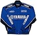 JH DESIGN GROUP Yamaha Racing Mens Cotton Twill Embroidered Jackets in 3 Great Styles (3X, Royal Blue)