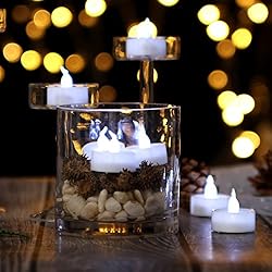 AGPtEK® Timer Flickering Flameless LED Candles