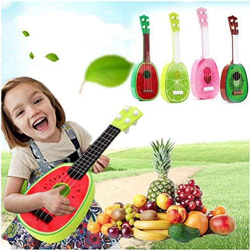 mrGood Ukulele Children Kids Learn Guitar Ukulele Creative Mini Fruit Can Play Musical Instruments Children Kids Guitar Present