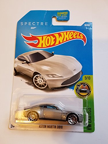 Hot Wheels 2017 HW Exotics James Bond 007 Spectre Aston Martin DB10 96/365, Silver