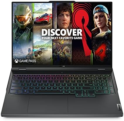 Lenovo Legion Pro 7i 16" QHD+ 500nits Gaming Laptop 240Hz Intel Core i9-13900HX 16GB RAM 1TB SSD NVIDIA GeForce RTX 4080 12GB Windows 11 Onyx Grey