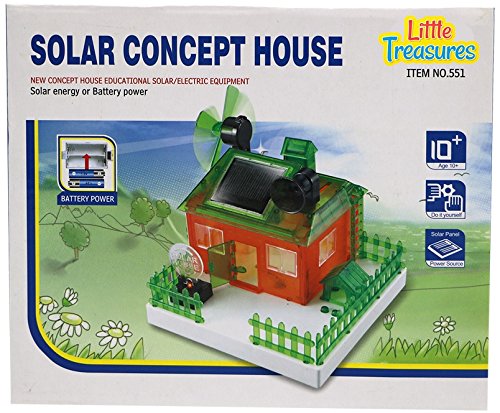 Little Treasures Solar Powered Concept House Kit is a Future Architect's Dream Toy!