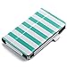 Fire 7 2015 Case, ULAK Slim PU Leather Folio Flip Case Cover for Amazon Fire 7 (7 inch Display 5th Gen, 2015 Release) w/ [Stand Feature] [Credit Card] [Memory Card] Slots [Hand Strap]- Mint Strip