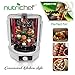 NutriChef Vertical Rotisserie Oven Roaster - Rotating Shawarma/Kebab Machine with Skewer and Rack, Basket Tower, Roasting Rack, Poultry Tower, Drip Tray - For Meat Chicken Turkey Lamb - PKRT15 White