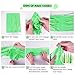 St Patricks Day Decorations, 64 Pcs Green Lucky Irish Party Supplies Accessories, Shamrock Balloon, Banner, Tissue Paper Pom Poms, Hanging Swirl, Paper Tassels