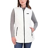 Nautica Women's Quilted Puffer Vest (White, Small)