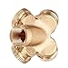 Windspeed 4 Hole Brass Spray Nozzle, 1\2 