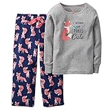 Carter's Little Girls' 2 Piece PJ Set (Toddler/Kid)