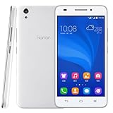 Huawei Honor 4 Play 4G Unlocked Smartphone 5.0 inch Android 4.4 MSM8916 Quad Core 1.2GHz RAM 1GB ROM 8GB with WiFi Display 5MP+8MP, FDD-LTE & WCDMA & GSM (White)
