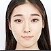 Pretty See Waterproof Eyebrow Stamp Natural Eyebrow Powder Delicate Brow Powder with 3 Stencils, Bright Brown