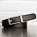 WERFORU Leather Ratchet Dress Belt for Men Perfect Fit Waist Size Up to 50 Inches with Automatic Buckle,02Style 1 - Coffee,Suit Pant Size 30-44 Inches