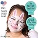 Face Paint Kit for Kids – 16 Washable Vegan Paints, 3 Brushes, Safe Facepainting for Sensitive Skin, Professional Quality Body Facepaints for 160 faces, Birthday Makeup Paint Supplies by Ana and Luke