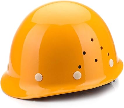 Frp Helm Baustelle Luftung Schutzhelm Arbeitsversicherung Bau Bergmannshelm Farbe Orange Amazon De Kuche Haushalt