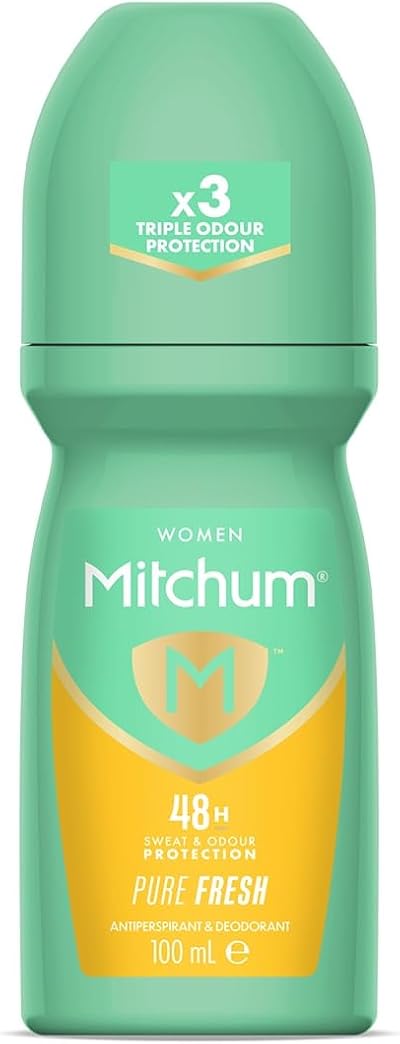 Mitchum Women 48HR Roll-On Deodorant Antiperspirant Pure Fresh 100ml