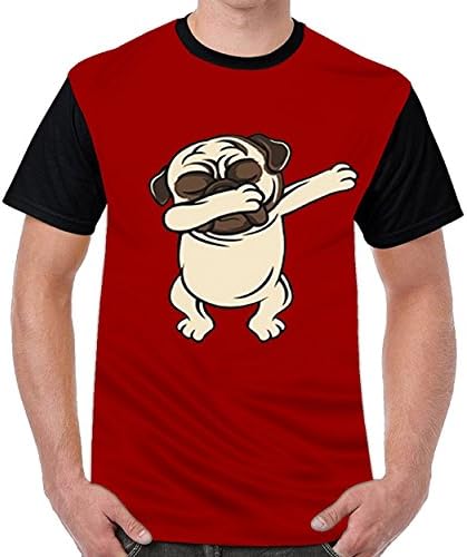 HOLDBEST Special DAB Design T-Shirt Men Short Sleeved T - Shirt Printing Tee Logo 3D Printing Original Man Tee Dark Red