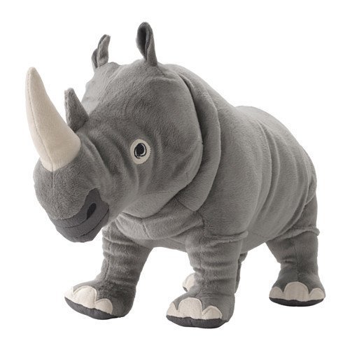 Ikea onskad soft toy, rhino new""