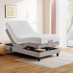 Z-hom Twin XL Electric Adjustable Bed Frame, Zero